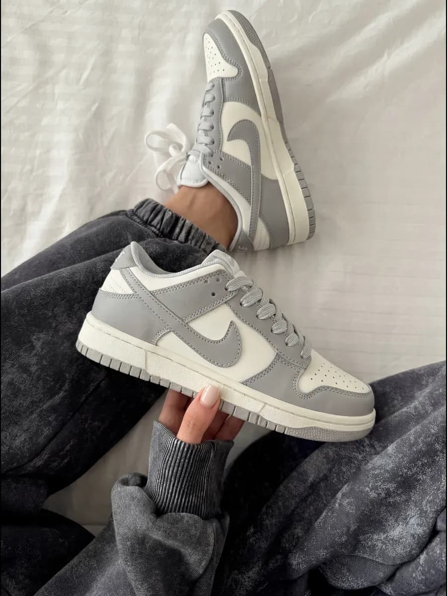 Кроссовки SB Dunk Low кеды "Retro Grey Fog"