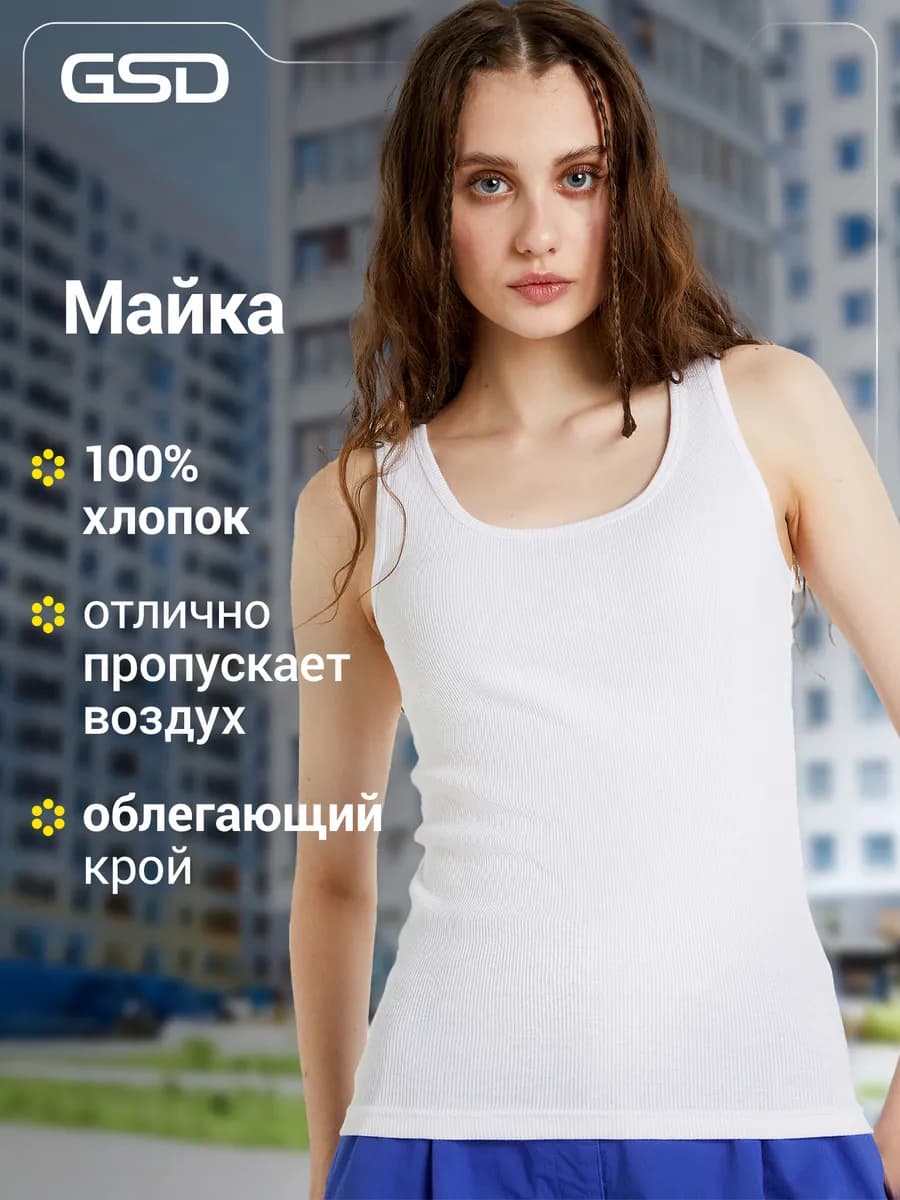 Майка женская - фото 1