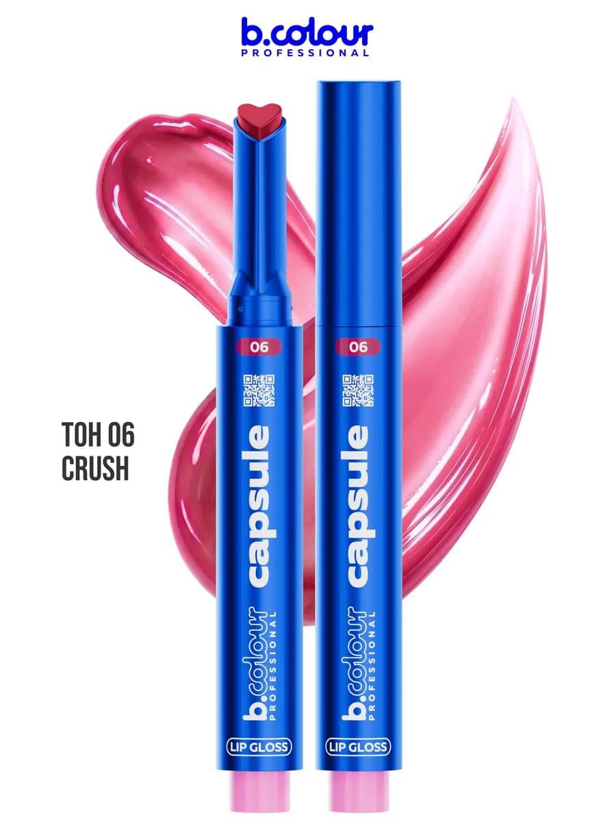 Блеск для губ бальзам увлажняющий CAPSULE 06 Crush