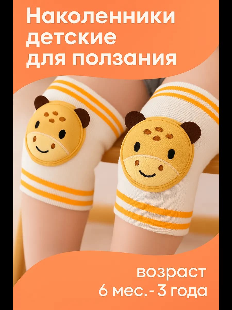 Детские наколенники для ползания малышей
