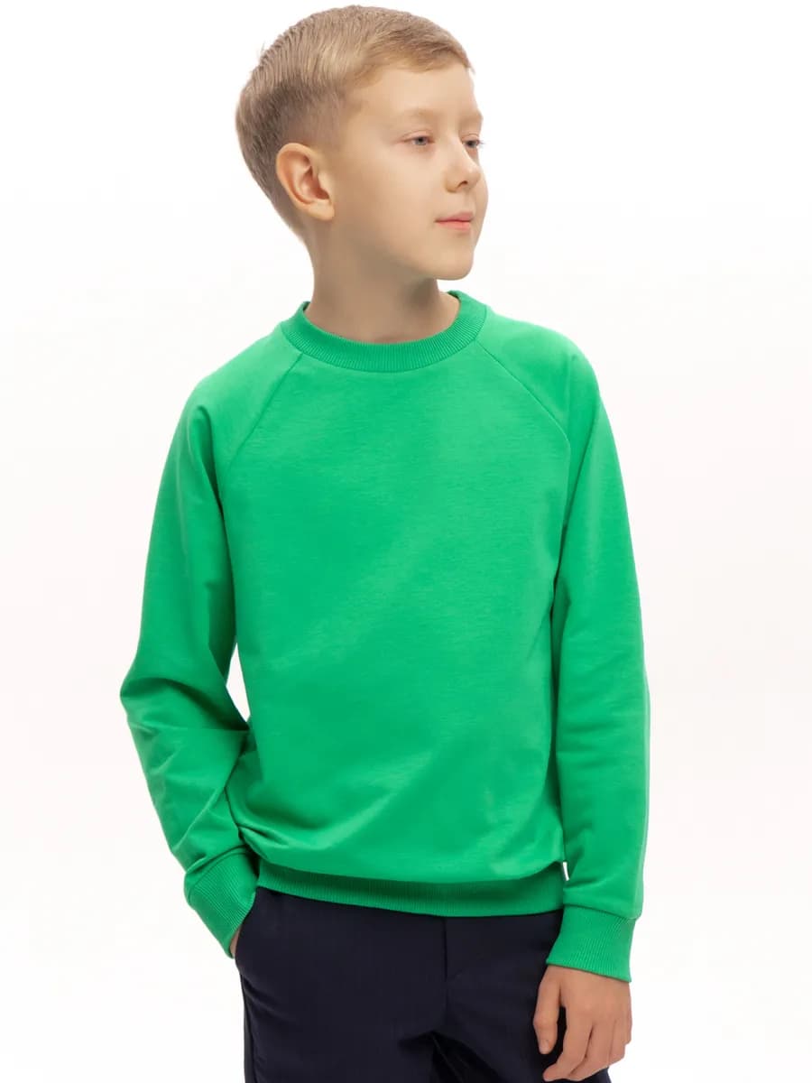 Свитшот оверсайз подростковый хлопок с лайкрой