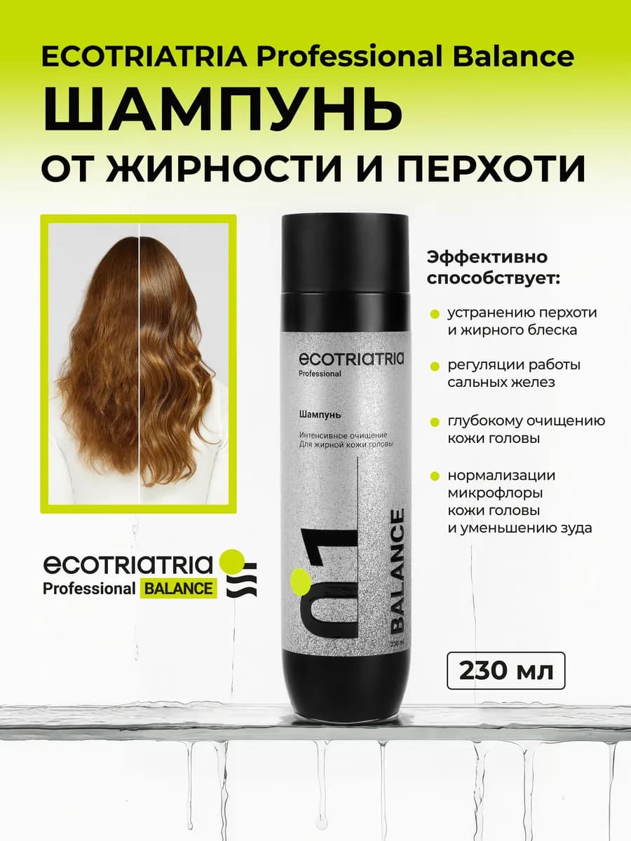 Шампунь для волос от перхоти профессиональный