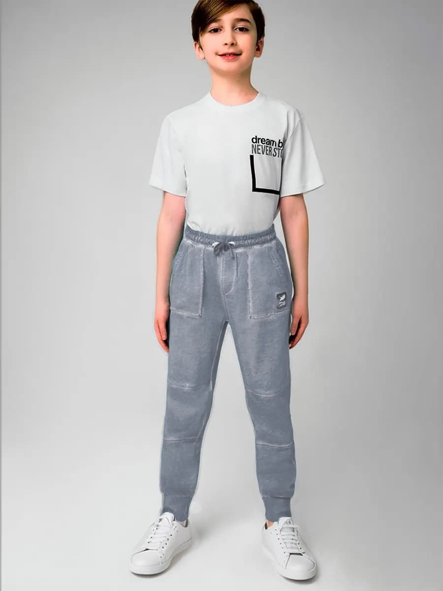 Брюки джоггеры Regular fit с карманами