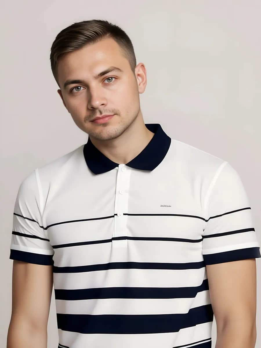 Футболка поло с коротким рукавом