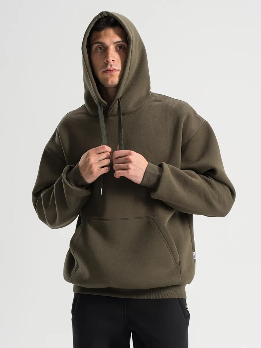 Худи оверсайз с капюшоном