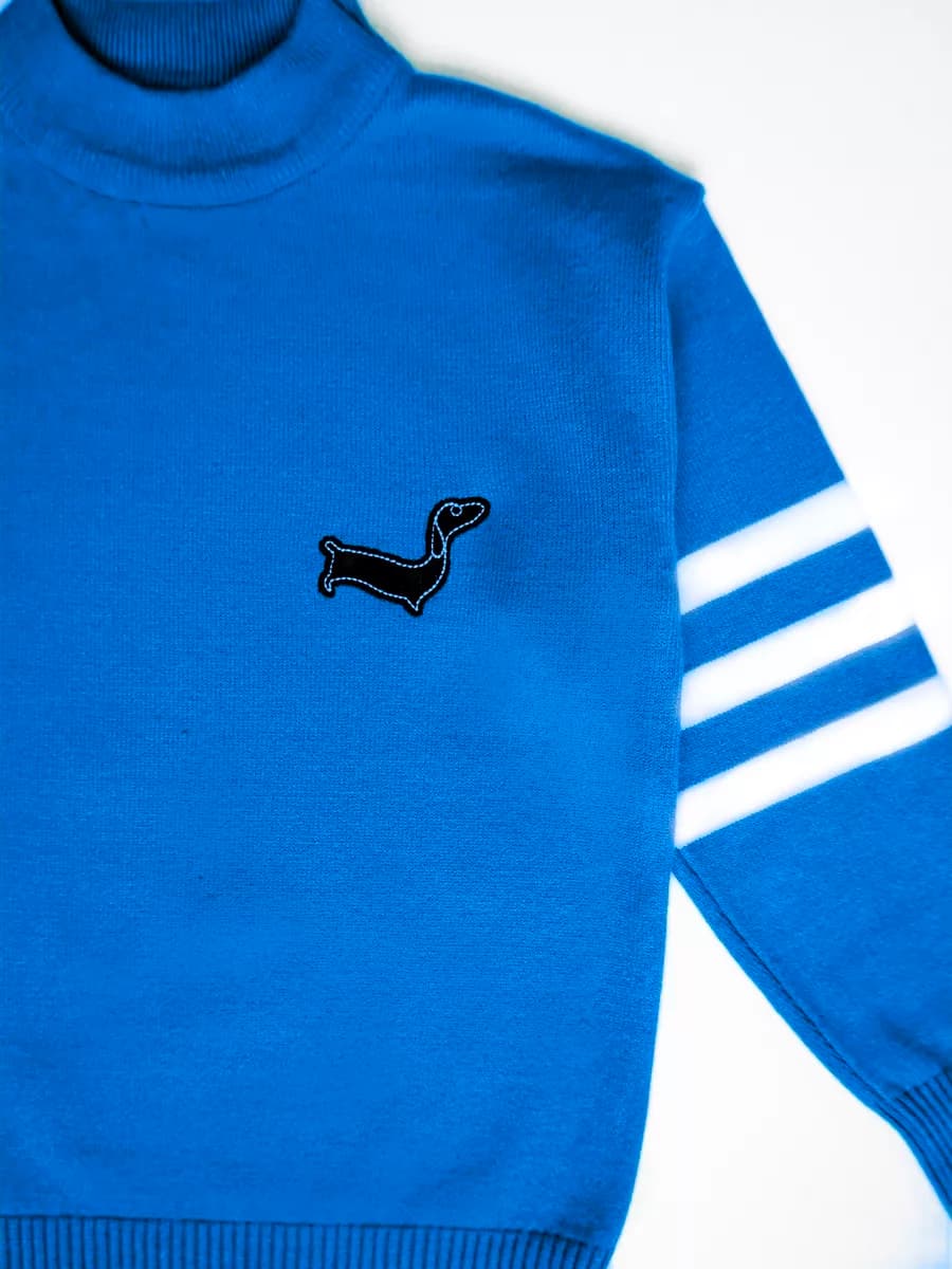 Свитер с принтом детский