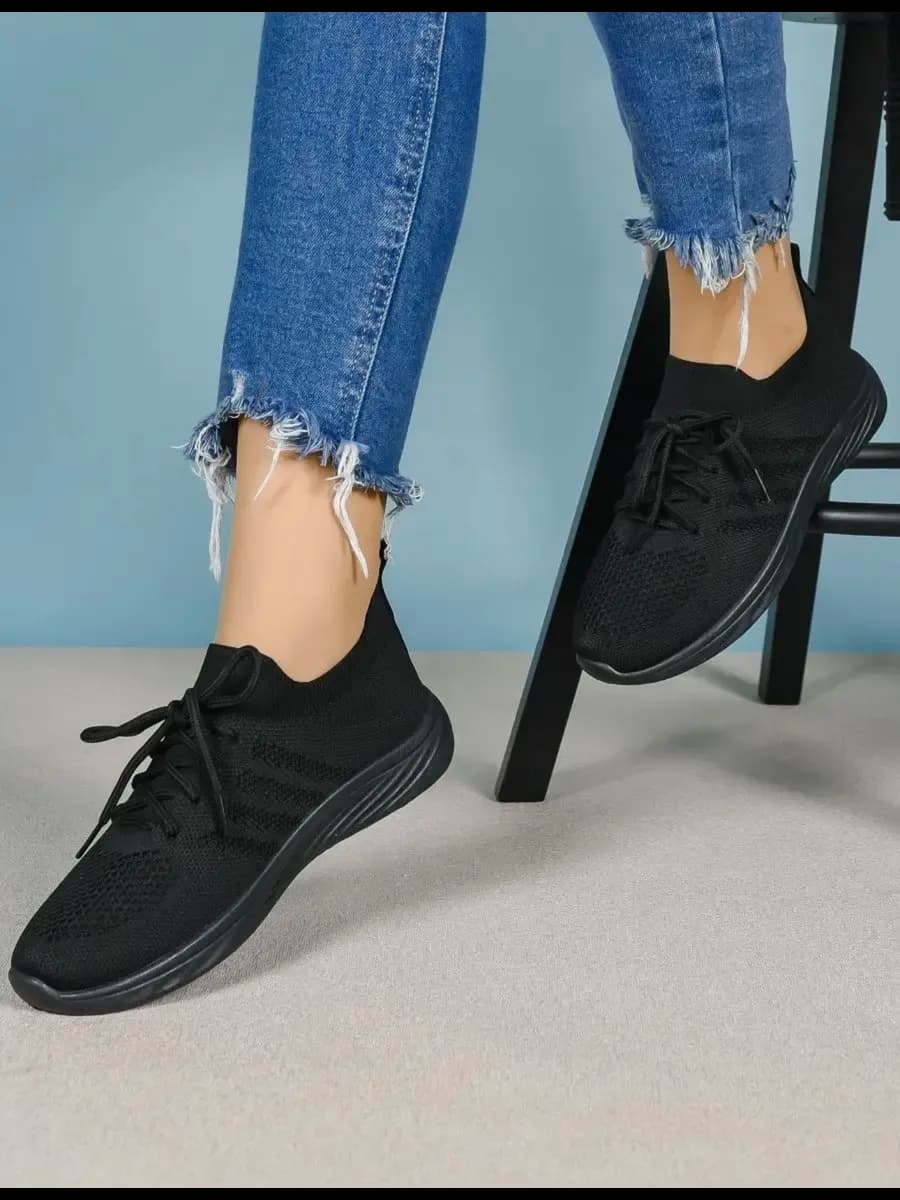 Кроссовки женские Слипоны Тряпочные кроссовки для спорта