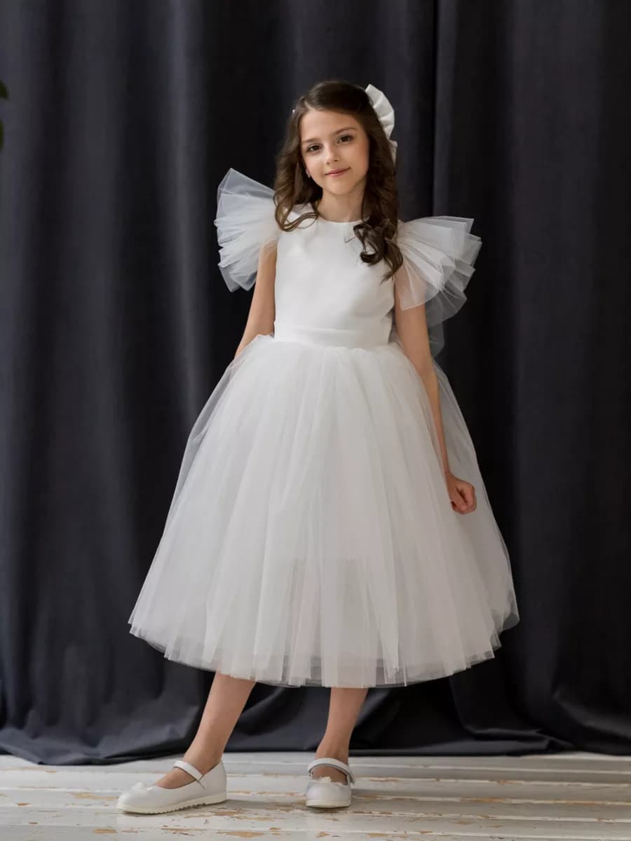 Платье для девочки на новый год праздничное нарядное - фото 1