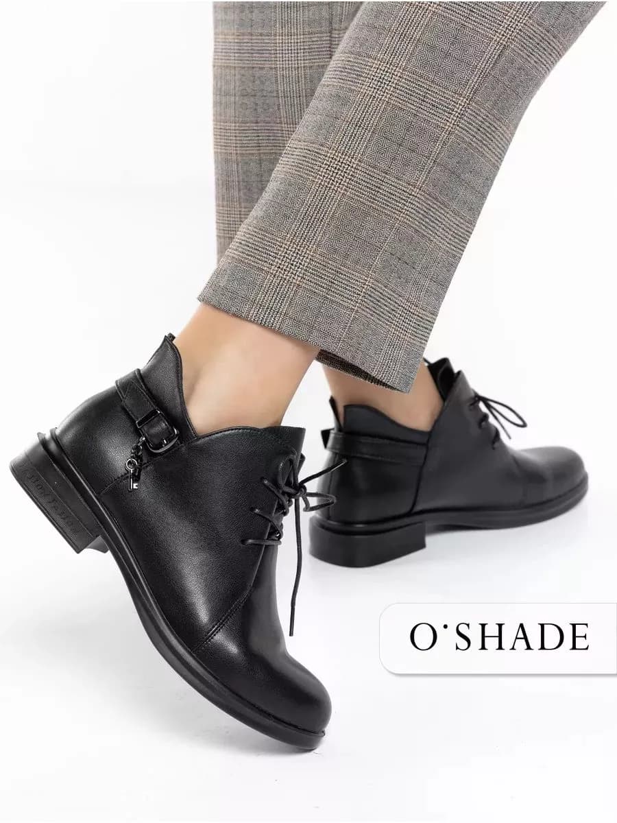 Демисезонные ботинки натуральная кожа