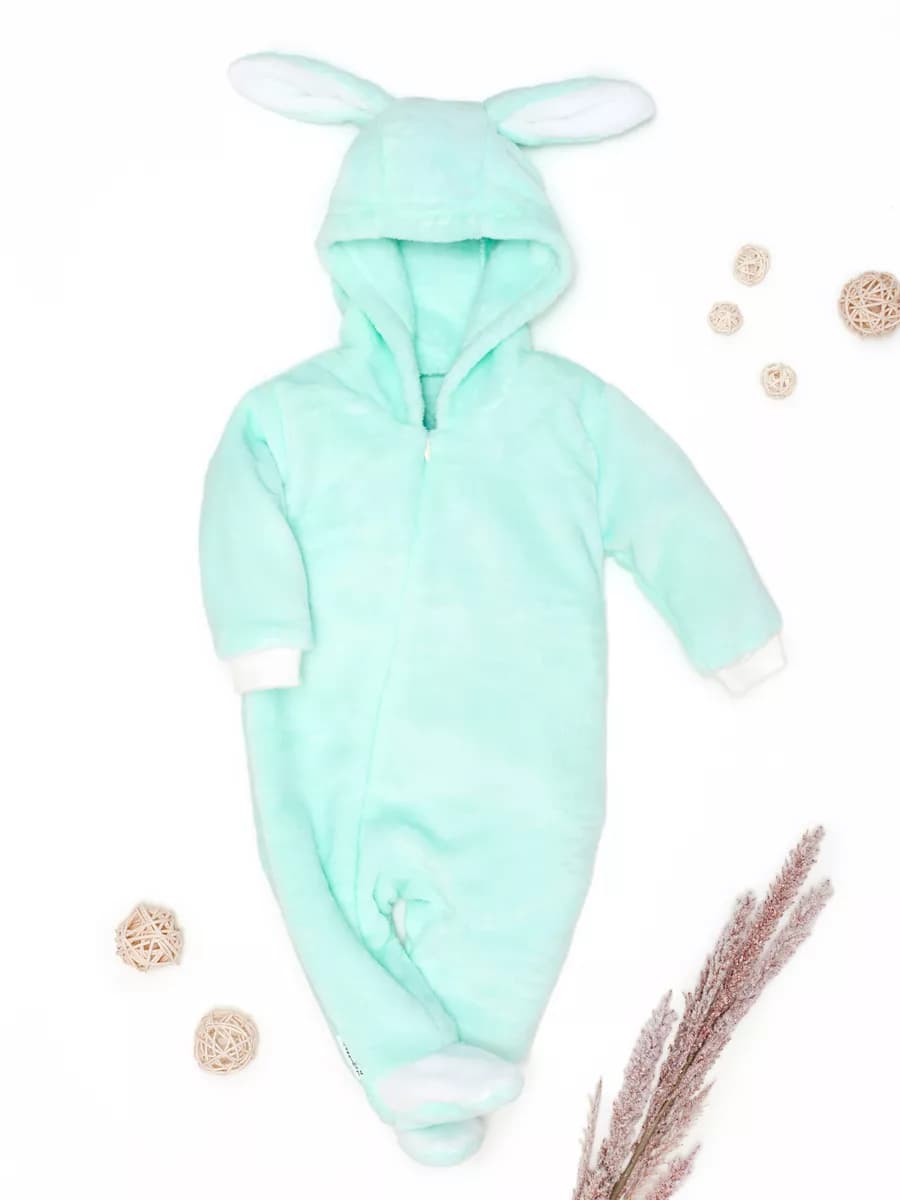 Плюшевый комбинезон для новорожденного