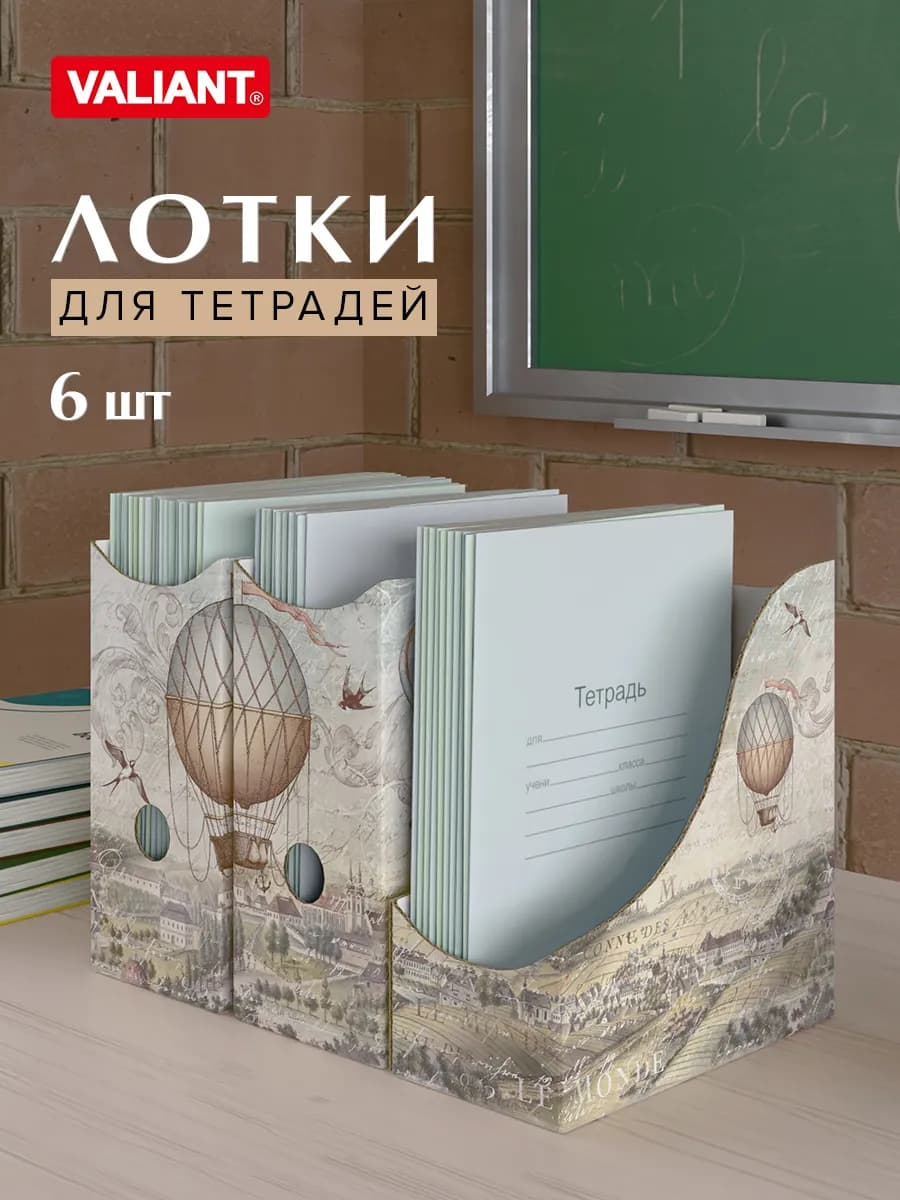 Лоток для тетрадей органайзер для канцелярии настольный