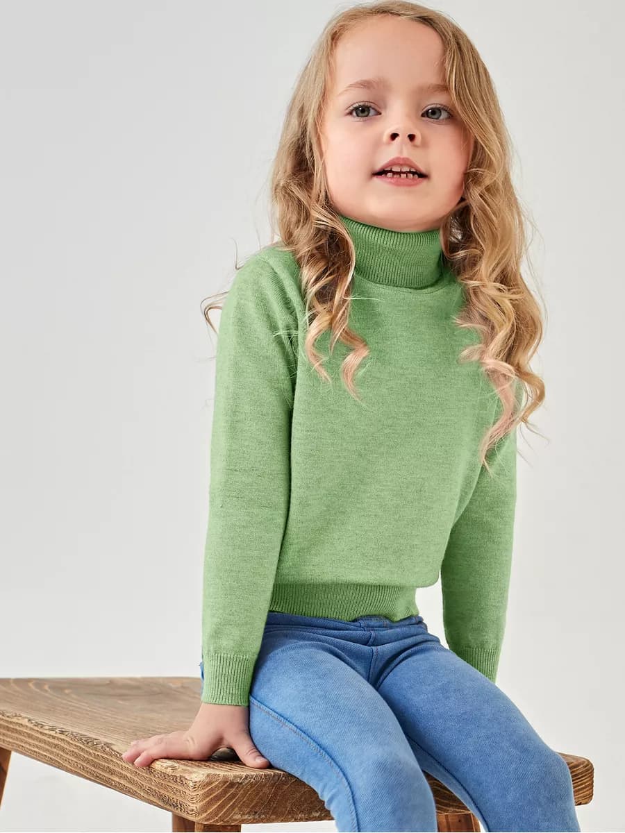 Водолазка теплая детская