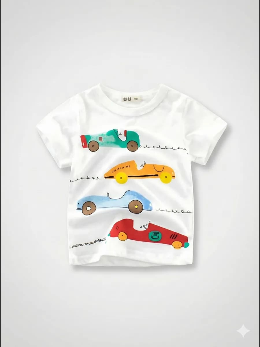 Футболка машинки - фото 1