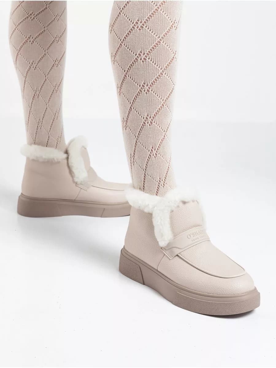 Ботинки женские зимние без каблука