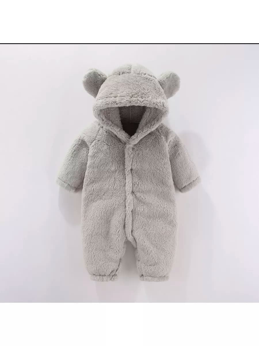 Комбинезон плюшевый для новорождённых