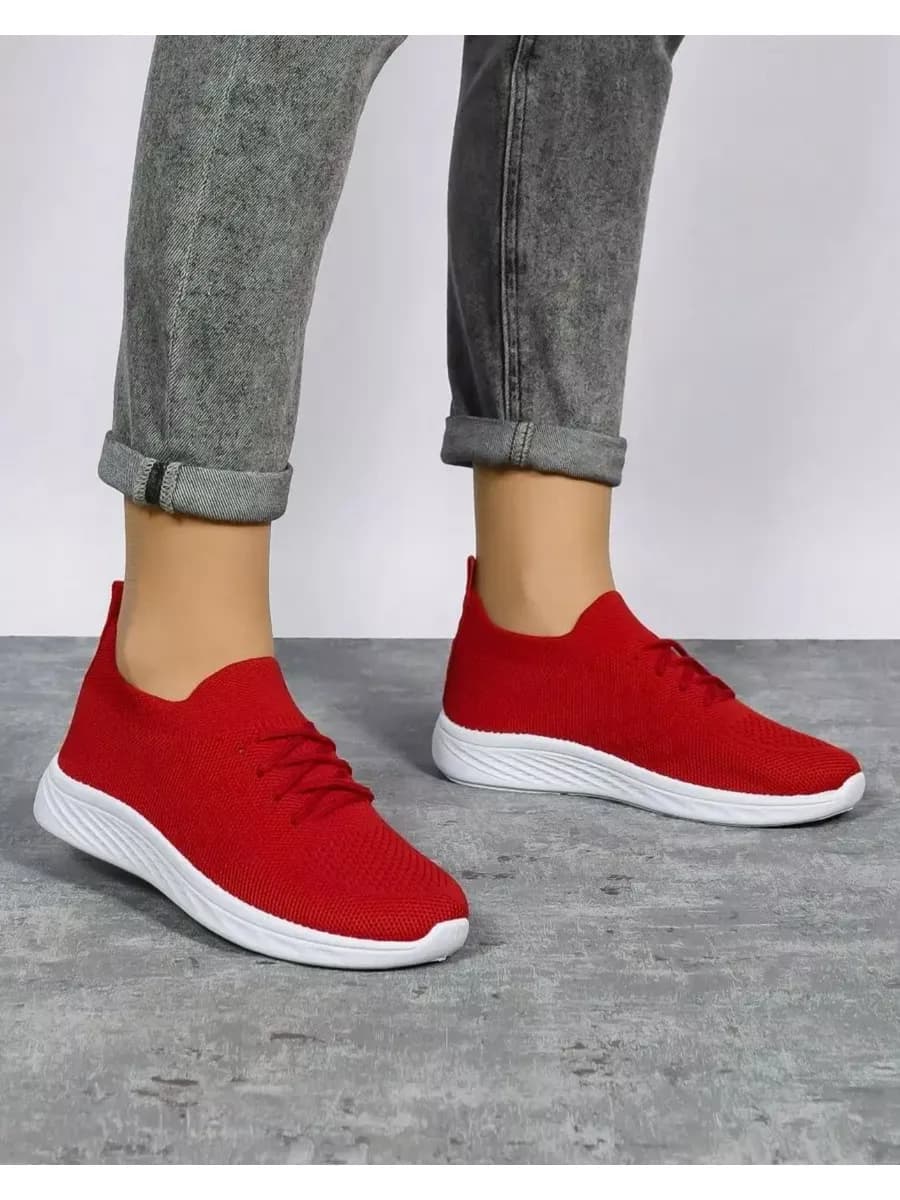 Кроссовки женские Слипоны Тряпочные кроссовки для фитнеса