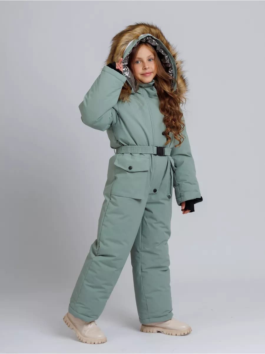 Комбинезон зимний для девочки