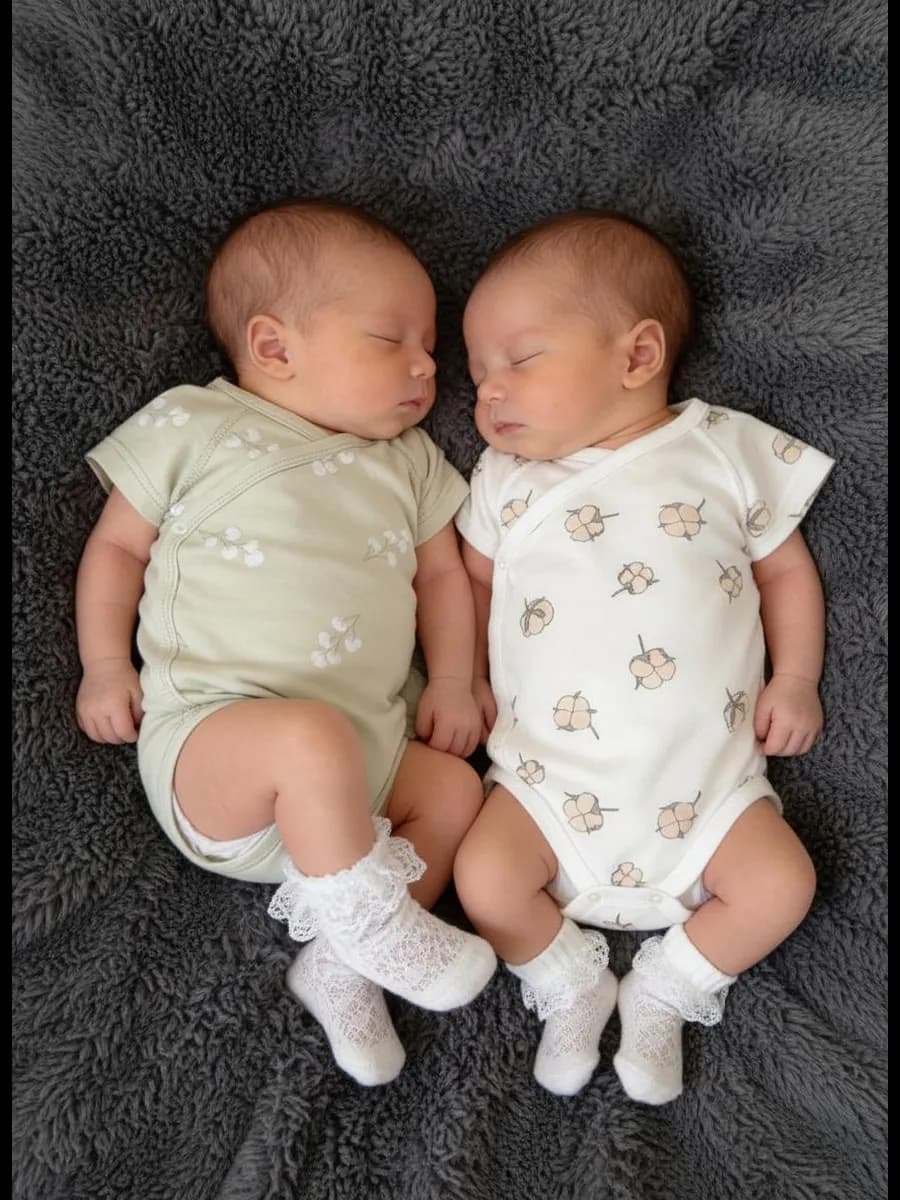 Боди для новорожденных с коротким рукавом - фото 1