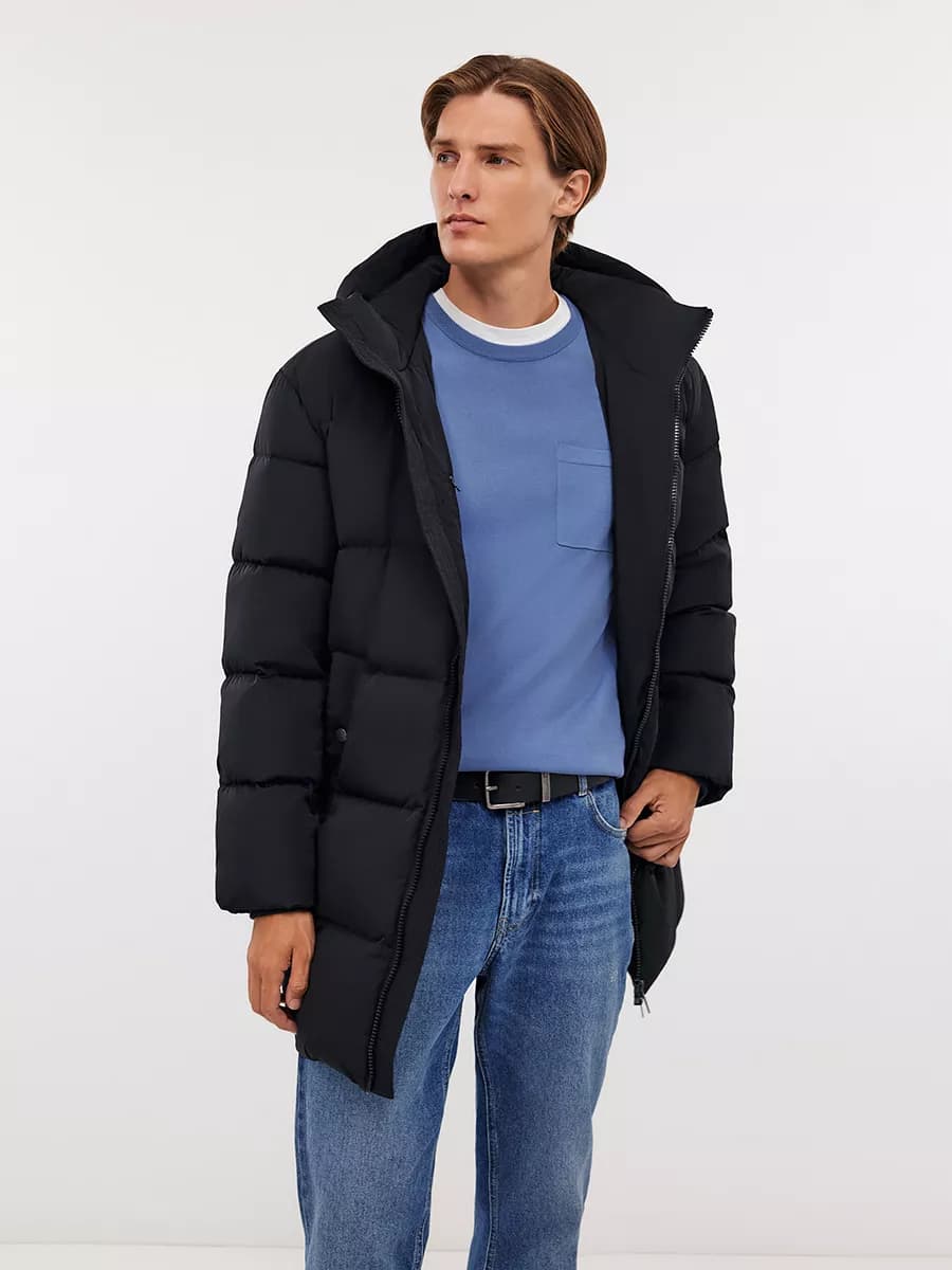 Пуховое пальто