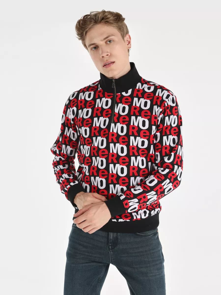 Толстовка с принтом