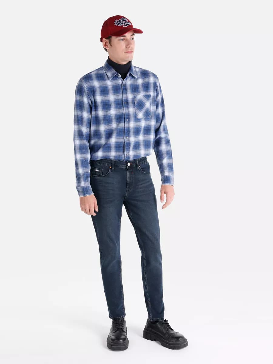 Джинсы зауженные 067 JACK Regular Fit