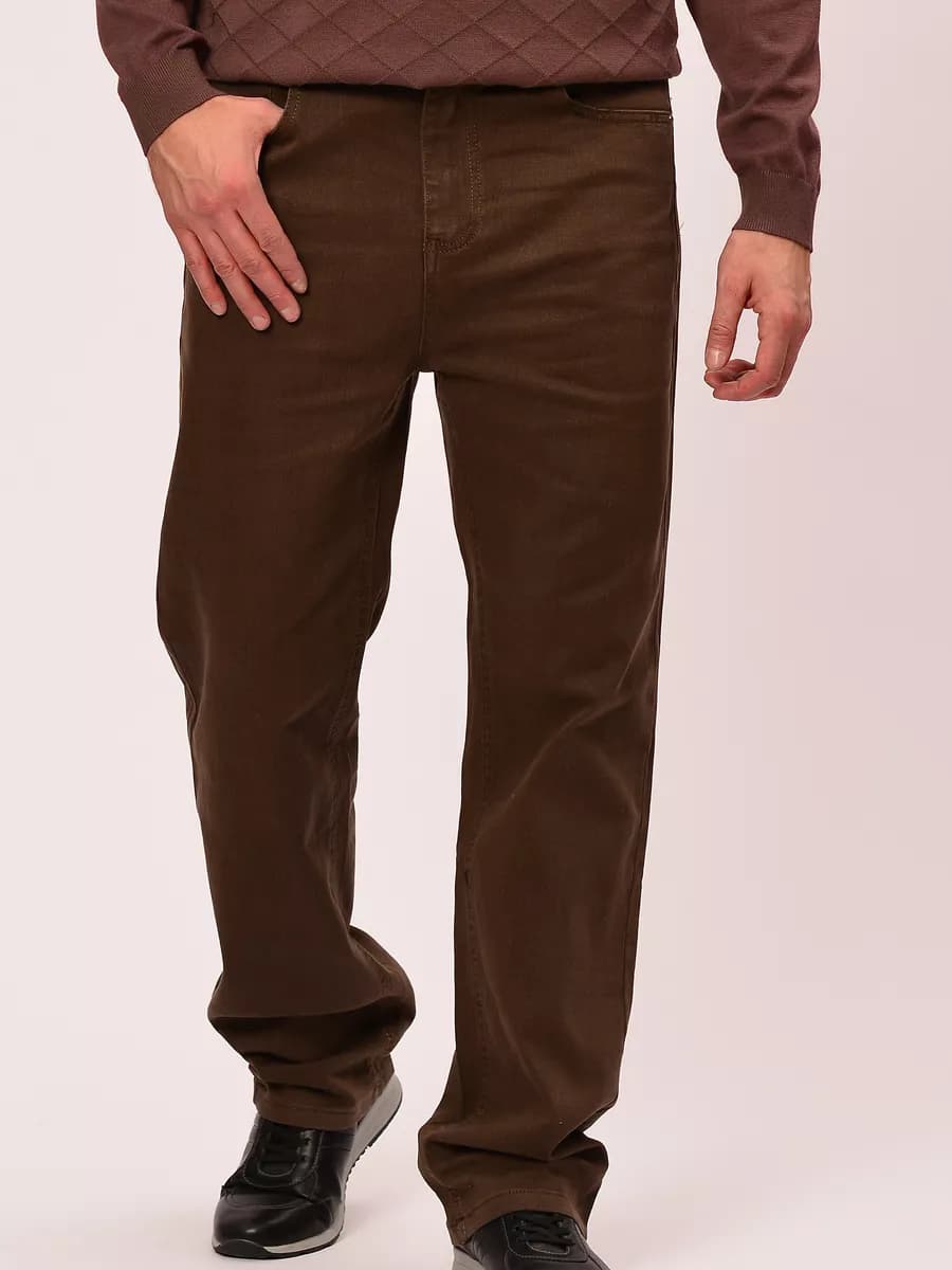 Джинсы мужские прямые классические - фото 1