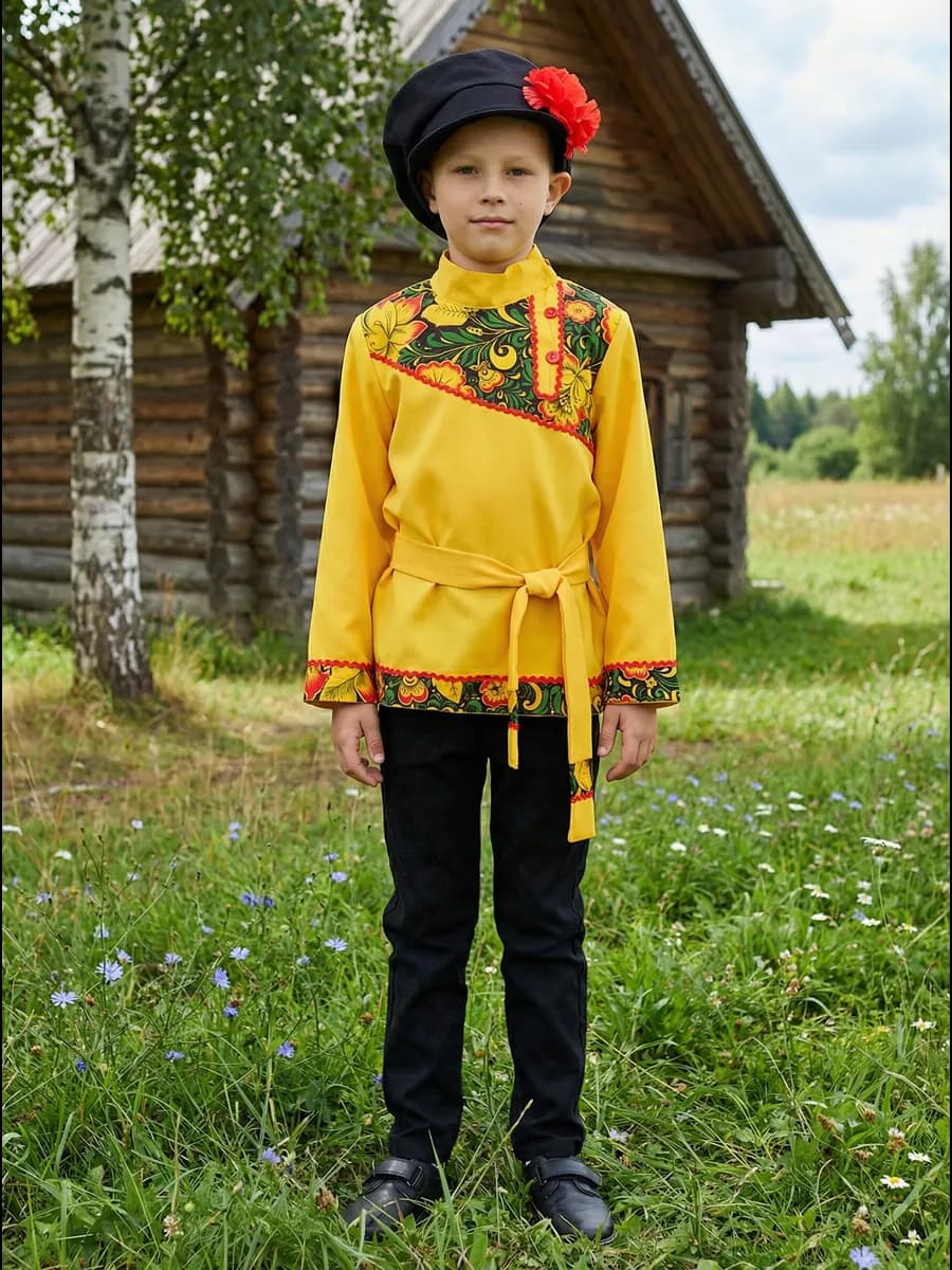 Рубашка косоворотка русская народная