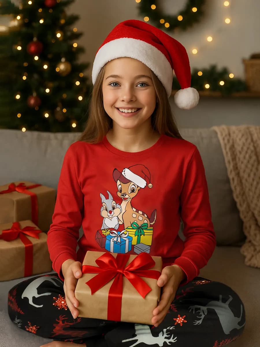 Новогодняя пижама со штанами