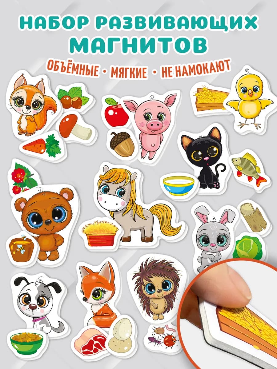 Развивающий магнитный набор для детей