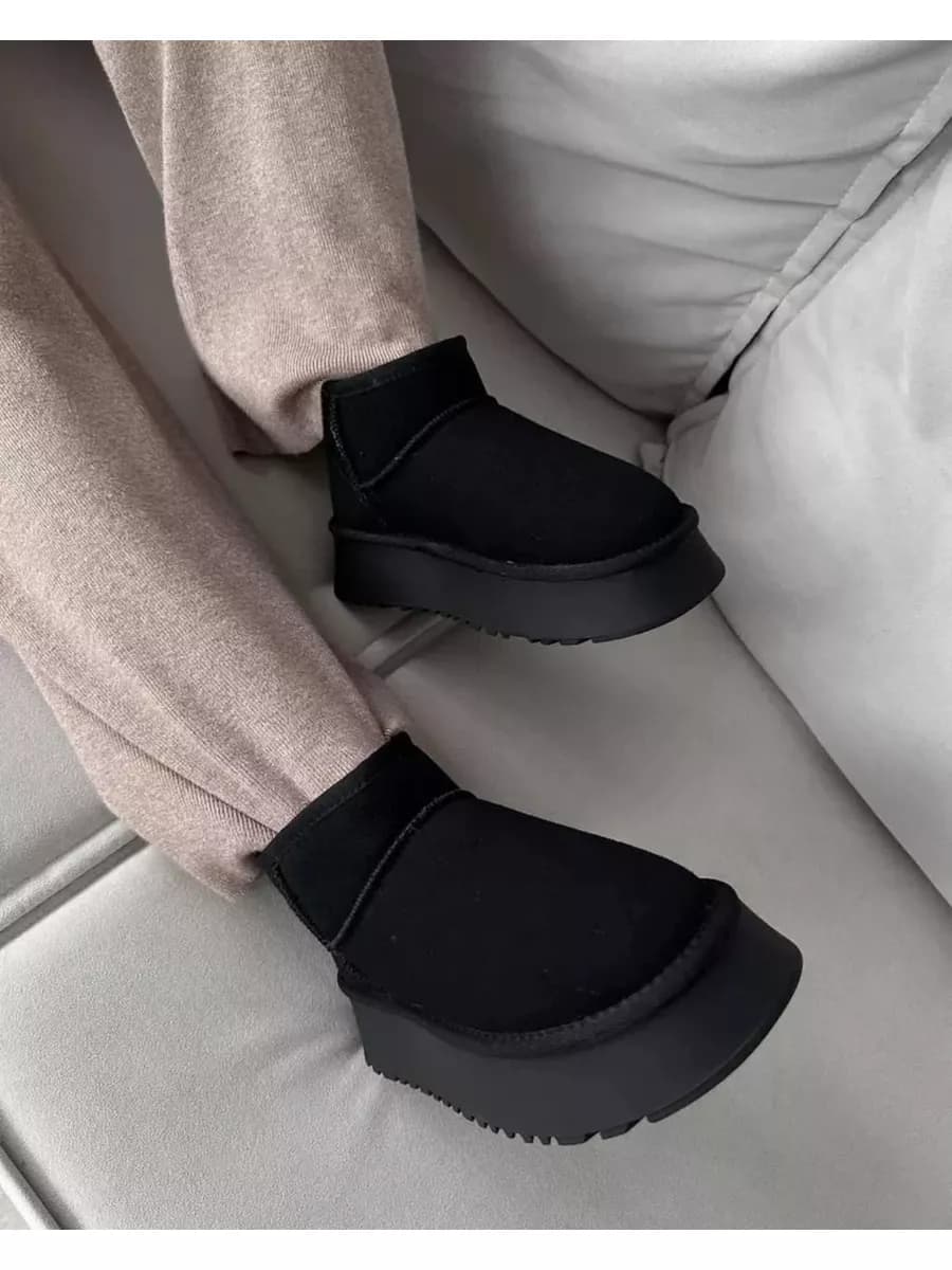 Угги женские зимние на платформе