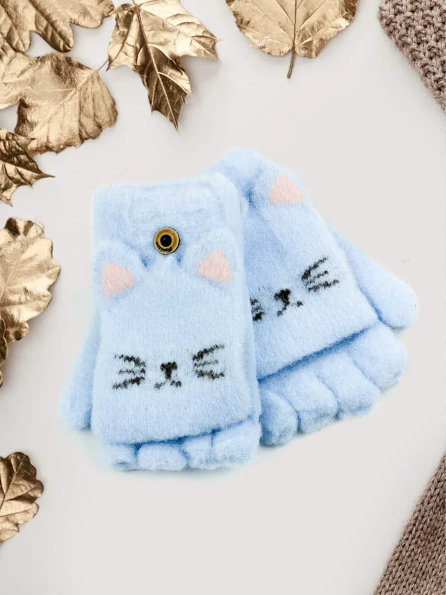 Митенки-перчатки-варежки 5-8 лет