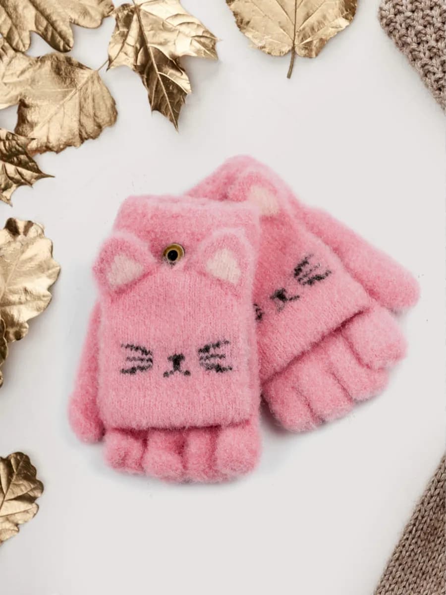 Митенки-перчатки-варежки 5-8 лет