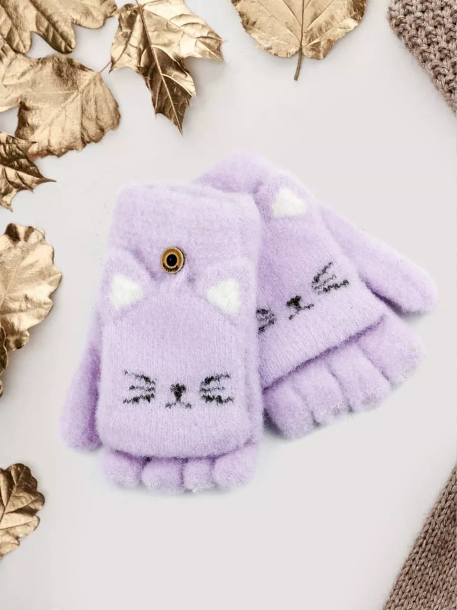 Митенки-перчатки-варежки 5-8 лет