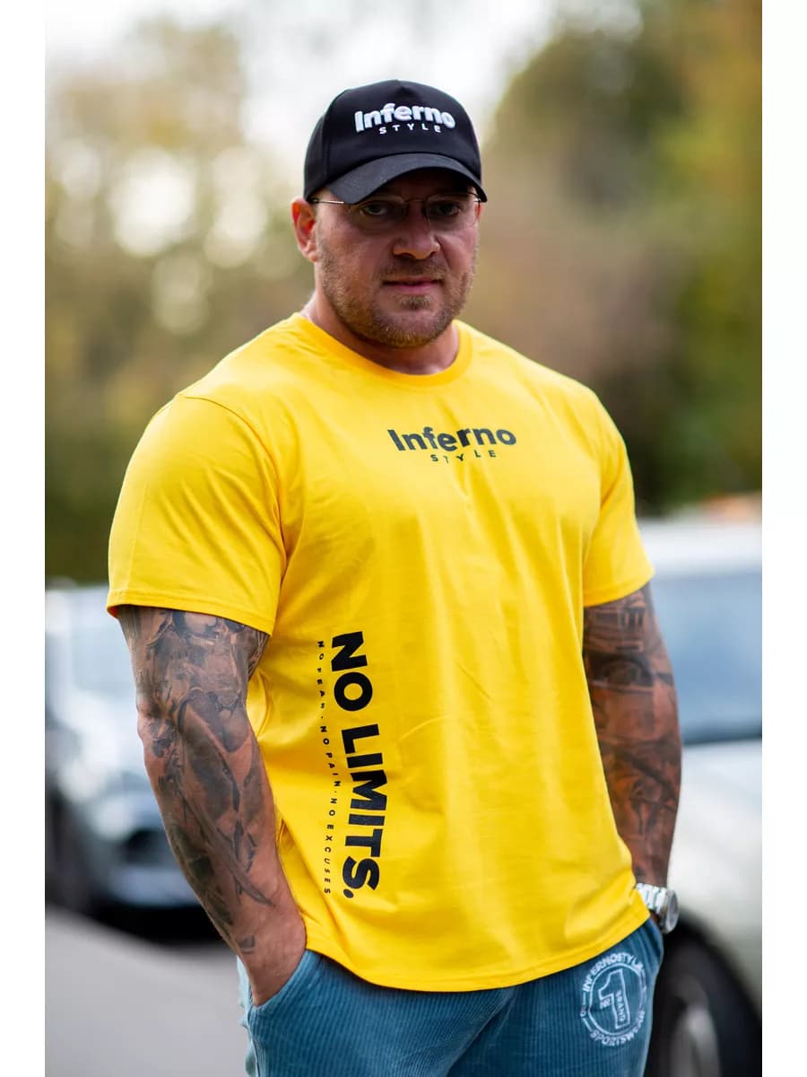 Футболка спортивная мужская "NO LIMITS" - фото 1