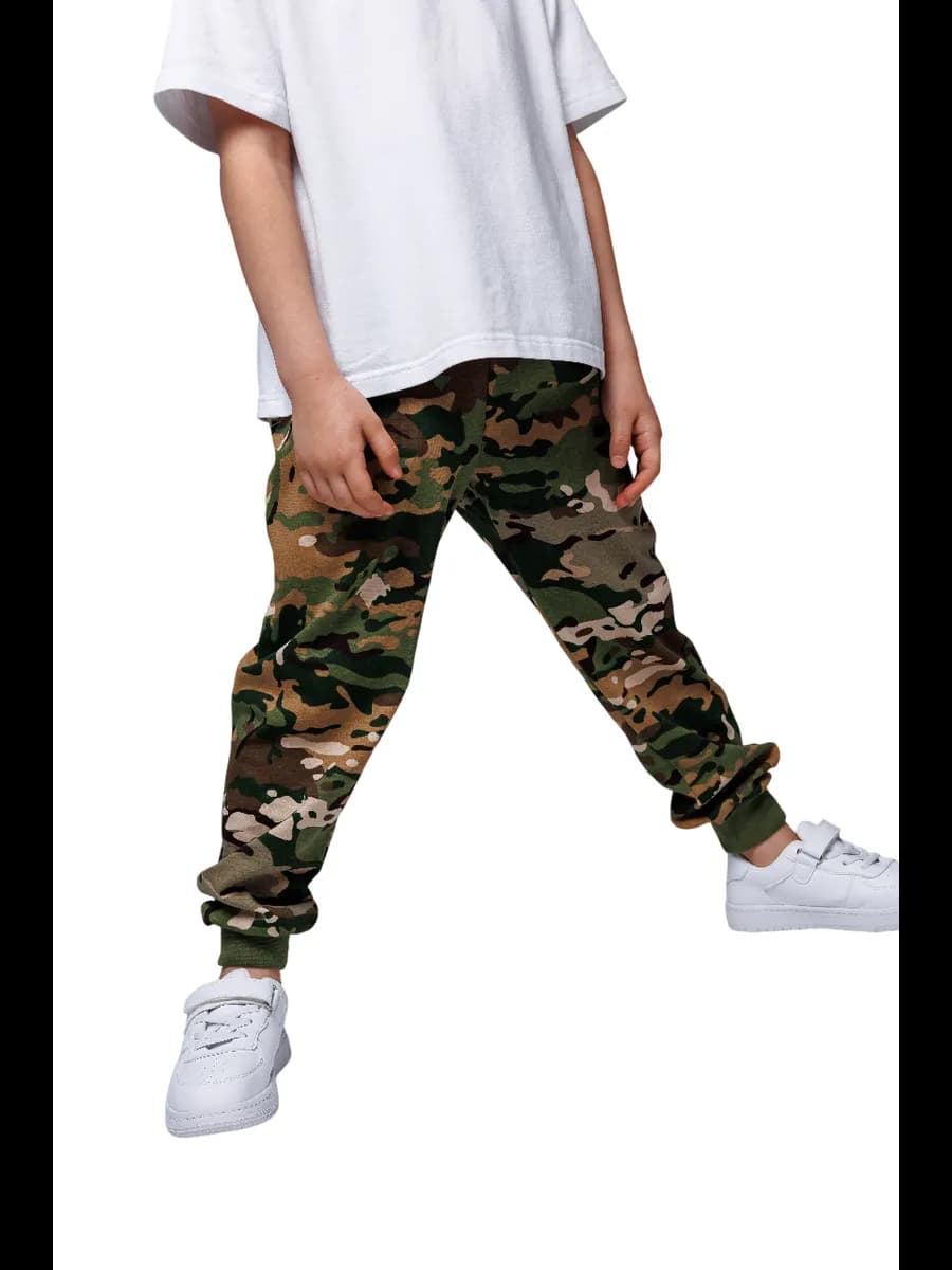 Штаны тонкие трикотажные с манжетами