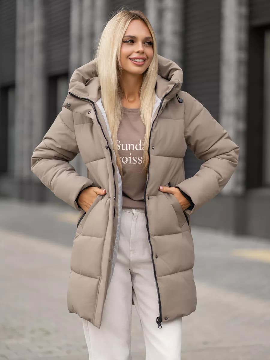 Куртка зимняя с капюшоном