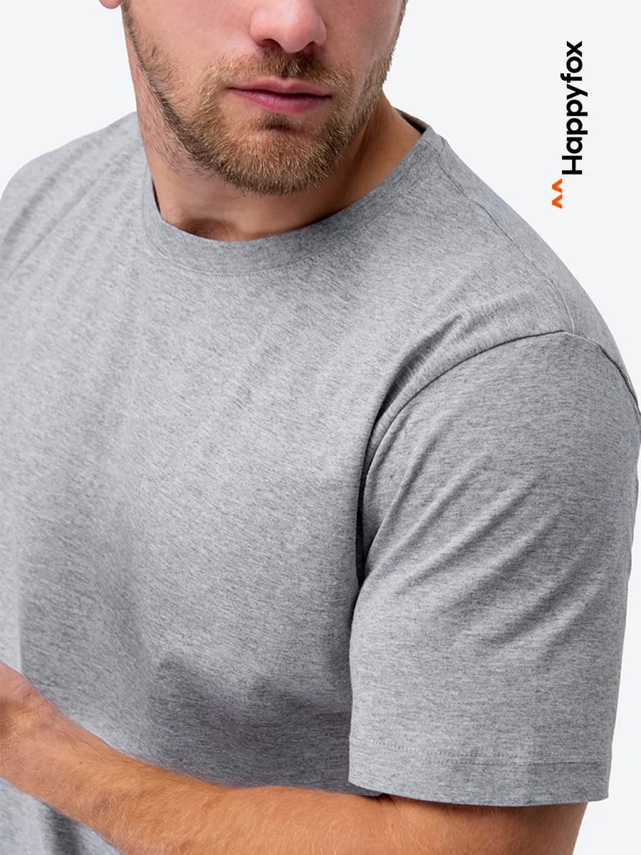 Футболка базовая однотонная хлопок