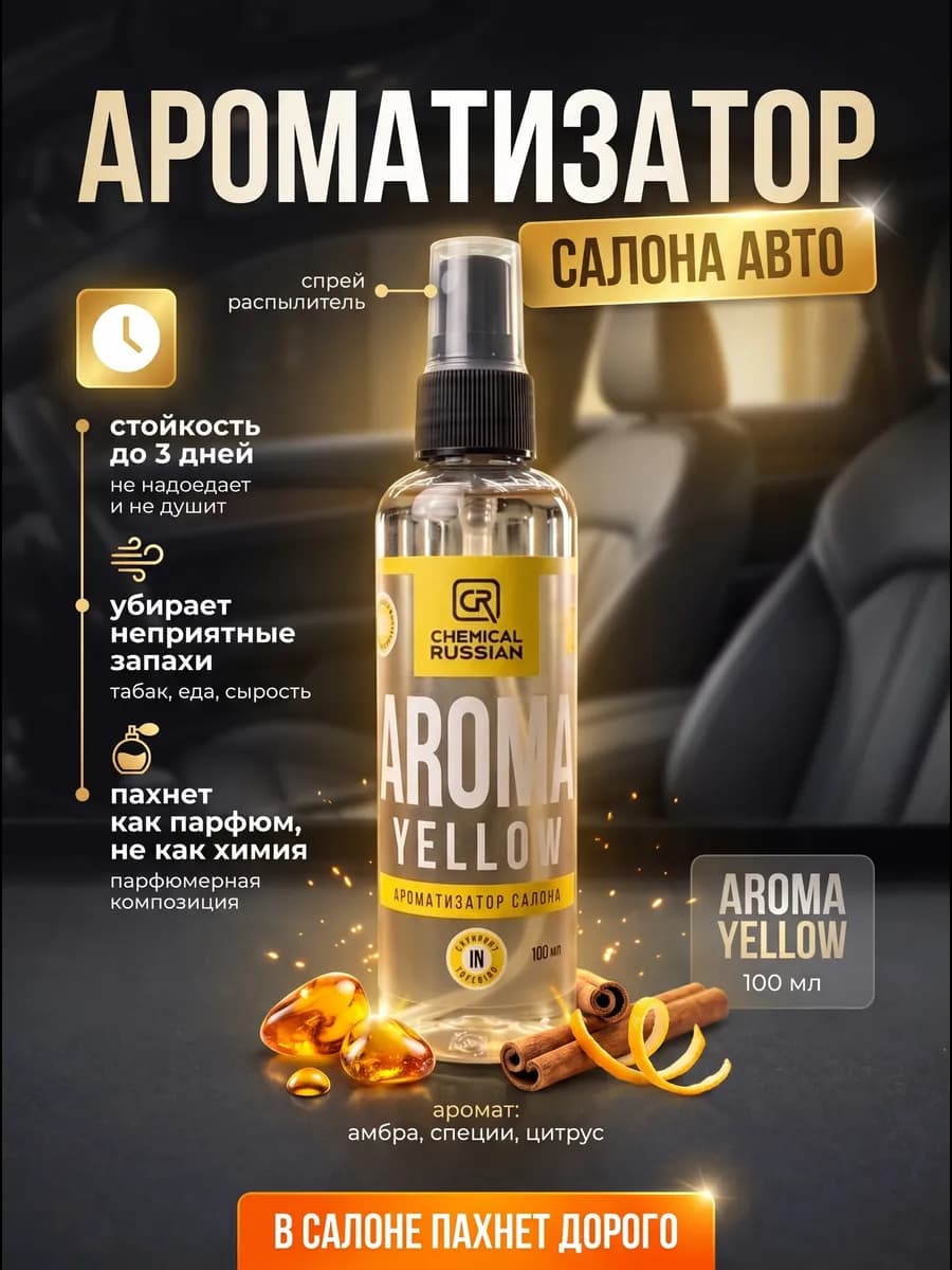 Ароматизатор в машину - Aroma Yellow