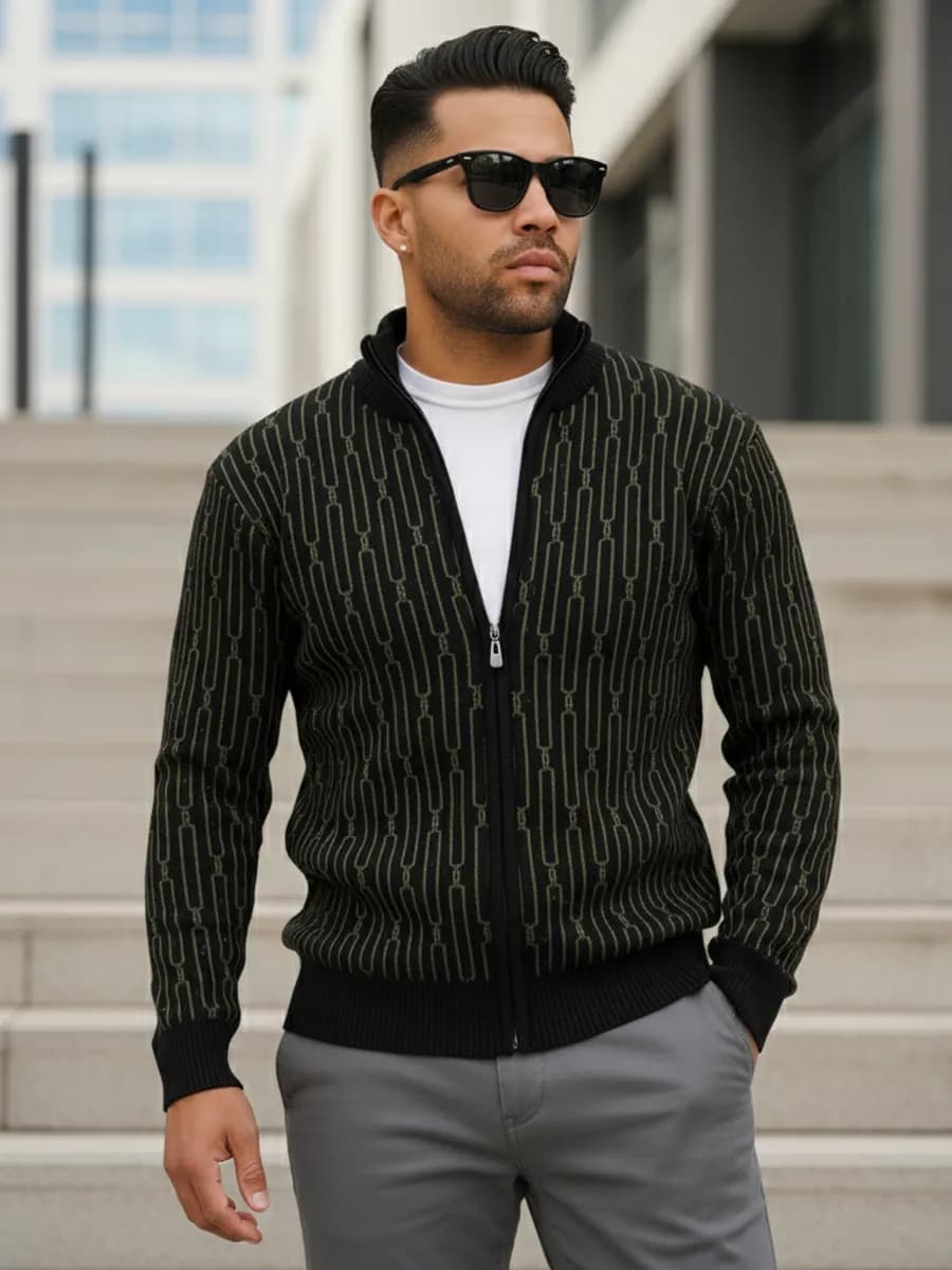 Кофта на молнии