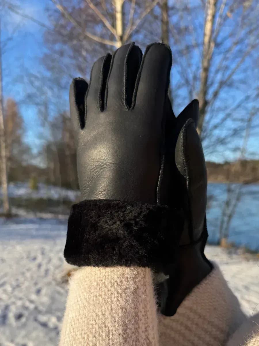 Перчатки зимние теплые