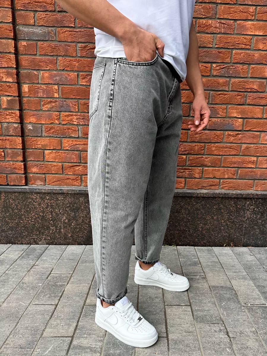 Джинсы мужские бананы