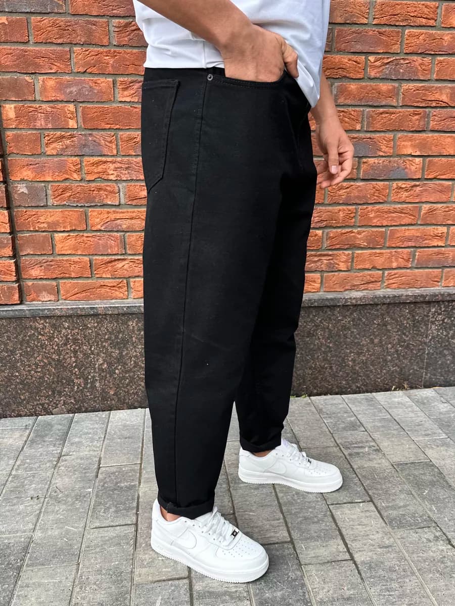 Джинсы мужские бананы - фото 1