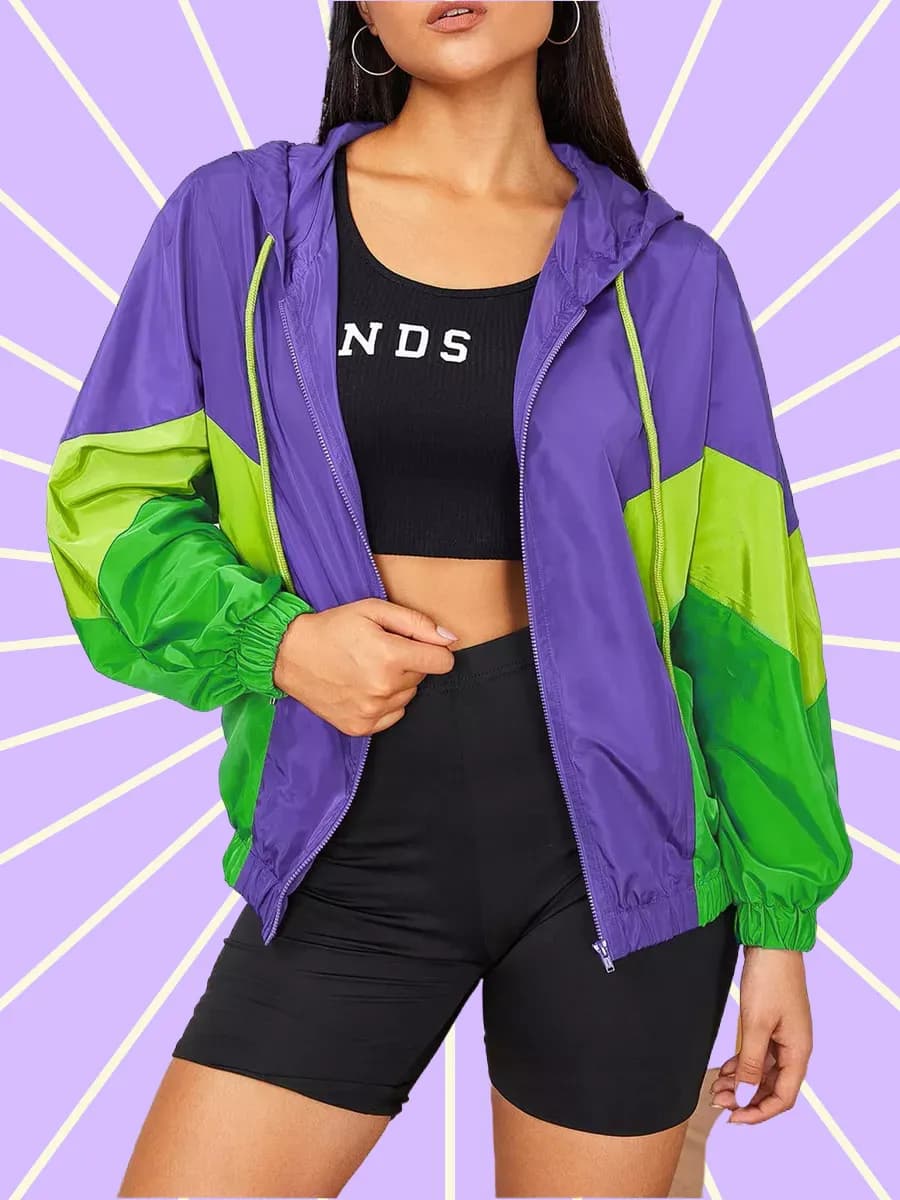 Ветровка оверсайз олимпийка 90х ретро