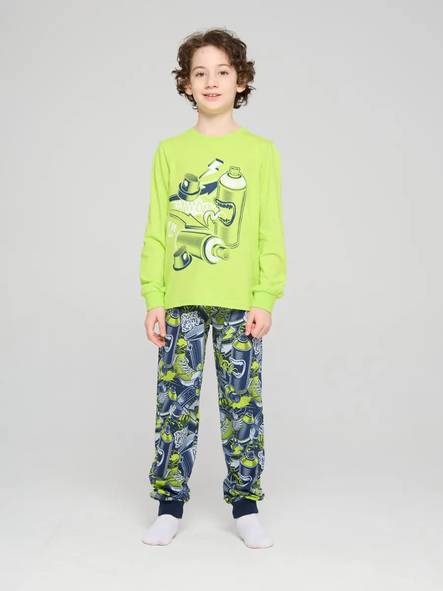 Пижама детская для мальчика, костюм домашний