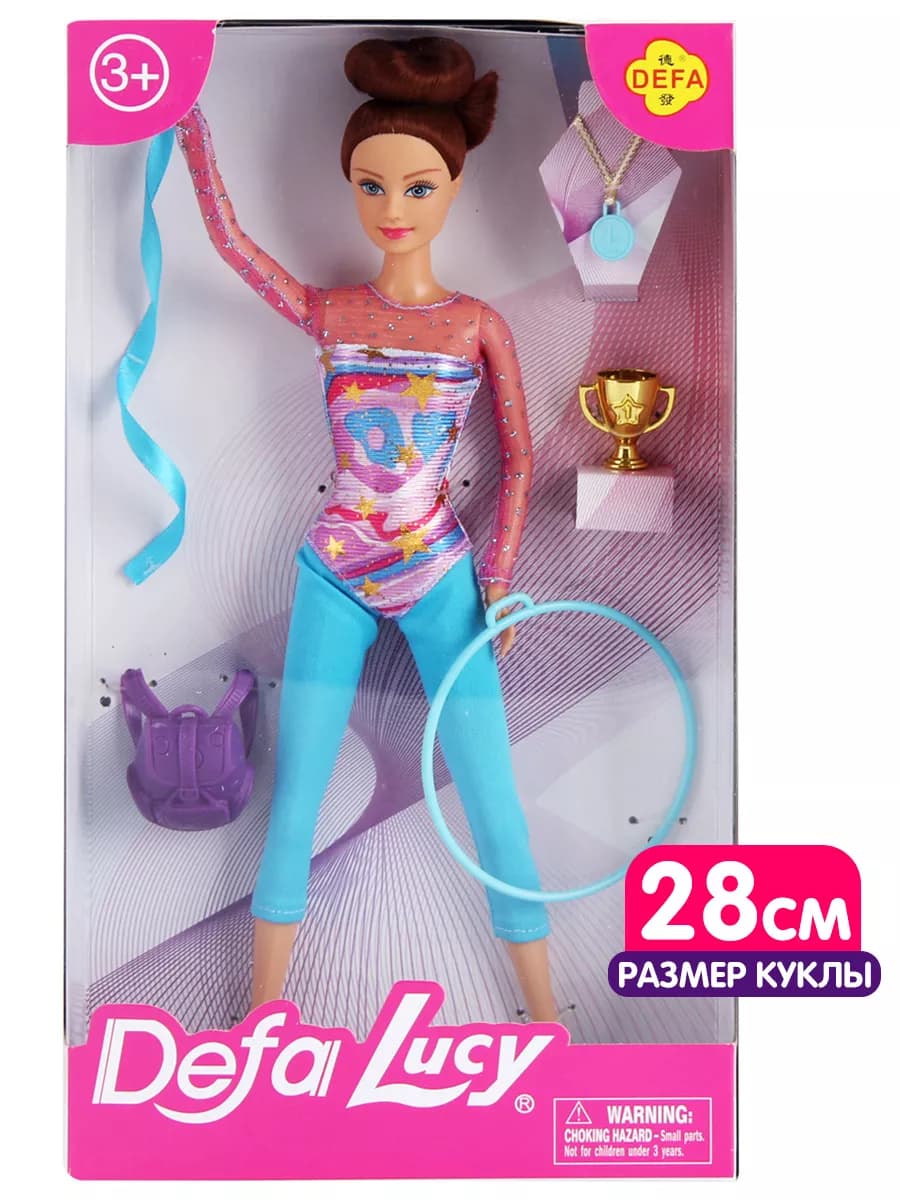 Кукла барби гимнастка игрушка для девочки