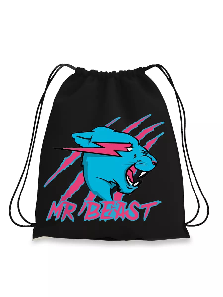 Мешок для обуви Мистер Бист Mr Beast Спортивный Рюкзак