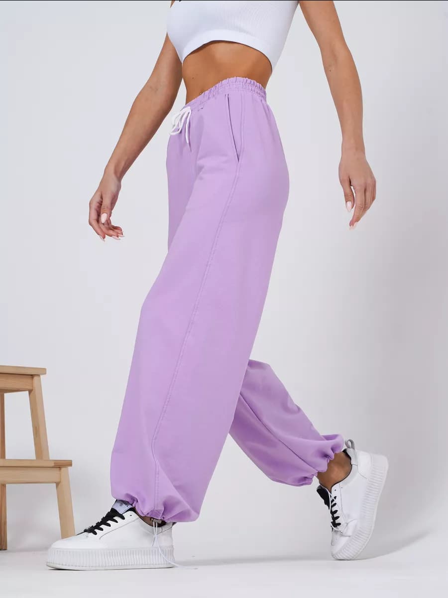 Брюки карго широкие штаны