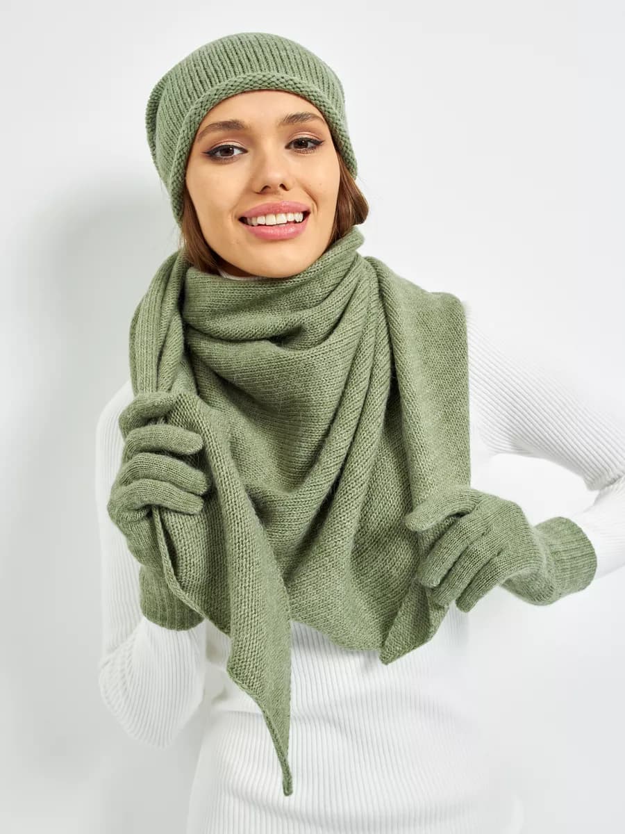 Платок косынка вязаная Моника