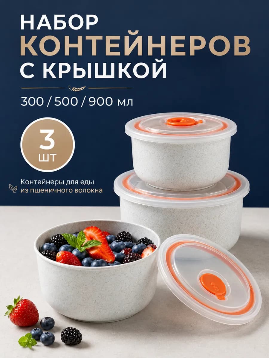 Набор контейнеров для еды