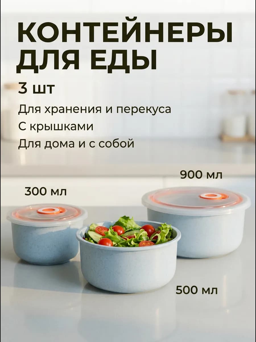 Набор контейнеров для еды